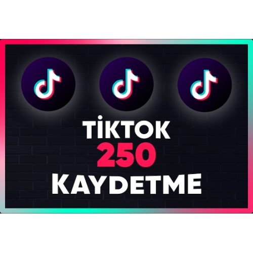  ⚡  GARANTİLİ  TİKTOK 250 KAYDETME ⚡